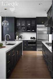 It's a colour that stands out how your kitchen can rock a black design. Kitchen Storage Black Cabinets Kitchen Design Kitchen Inspiration Design Kitchen Design Small