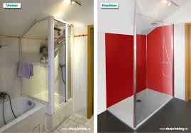 Großflächige platten aus aluminium, acryl, steinzeug, resopal oder glas, die im bad direkt auf die wände geklebt werden. Dusche Und Bad Fugenlos Meckel Bad Und Warme