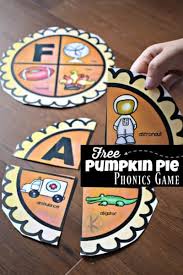 You can learn english alphabet and letters with vocabulary games, images, audio, tests at this point it is a good idea to learn the phonetic alphabet. Free Pumpkin Pie Printable Phonics Games For Kindergarten