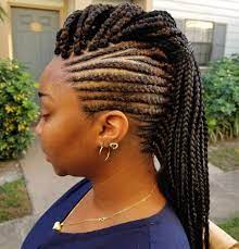 40 best mohawk braid hairstyles for women. 70 Best Black Braided Hairstyles That Turn Heads Braids For Black Hair Braided Mohawk Hairstyles Mohawk Braid Styles