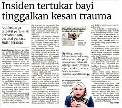 Check spelling or type a new query. Insiden Tertukar Bayi Tinggalkan Kesan Trauma Universiti Putra Malaysia