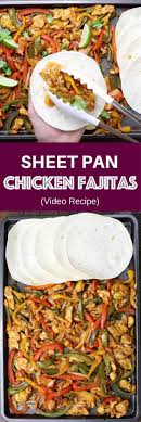 Chicken Fajita One Of The Easiest Healthy Dinner Recipes Yellow Red And Green Peppers Sliced Onions And Chicken B Easy Healthy Dinners Recipes Easy Dinner