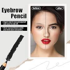 Amazon.com : Go Ho 12 PCS Eyebrow Eyeliner Pencils,Black Brown Dark Brown  Sweatproof Eye Brow Pencil,Long-lasting Eyeliner Makeup Brow Tint Sticks, 3  Colors Easy to Color（Black+ Brown+Dark Brown） : Beauty & Personal