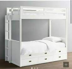 This dupe has the same exact shape for $849. Restoration Hardware Twin Bunk Bed Ebay