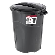 If the trashcan is intended for internal use, not outdoor trash pickup and is not broken or infested, you can donate it to a number of local second hand. Hyper Tough 32 Gallon Injection Molded Trash Can Black Ti0044 Walmart Com Walmart Com