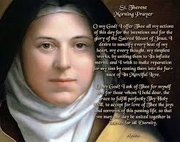 A Morning Prayer Written By St. Therese by Samuel Epperly