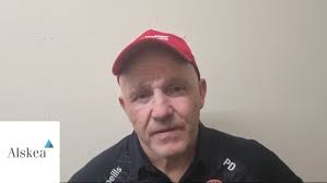 Tyrone u20 manager Paul Devlin spoke post match