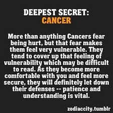It takes a lot to cope with this fear, so we polled cure® 's social media audience for their advice. Cancer Deepest Secret Http Horoscope Daily Free Net Cancer Daily Horoscope Free Html Cancer Quotes Zodiac Cancer Zodiac Facts Cancer Zodiac