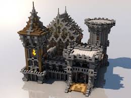 Japanese castle blueprints | japanese building and stuff. Minecraft Castle Bauen Novocom Top