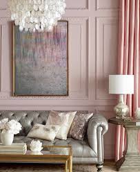 Glamour Grey And Rose Gold Living Room Decor Silver Wall Decor Wall Decor Living Room Living Room Decor Neutral