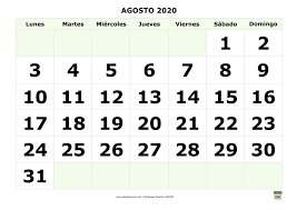 Jun 16, 2021 · el deportivo alavés ya conoce sus primeras fechas de la próxima temporada. Plantilla Calendario Agosto 2020 Para Imprimir Pdf
