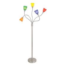 5 Light Floor Lamp Multi Floor Lamps