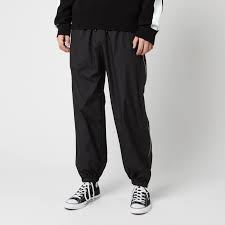 Mcq Alexander Mcqueen Mens Zippy Gathered Track Pants Darkest Black