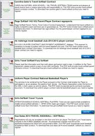 You can use this online form template to evaluate the softball players from a tryout. Travel Softball Player Contract Pdf Free Download