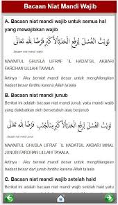 Nah supaya hadas besar itu hilang maka kita harus melakukan mandi besar yaitu mandi yang diniatkan 1. Panduan Lengkap Mandi Wajib Junub Sesuai Sunnah For Android Apk Download