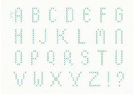 Cross Stitch Alphabet Free Vector Art 10 Free Downloads