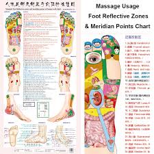 Us 7 5 25 Off Standard Meridian Acupuncture Points Chart And Zhenjiu Moxibustion Acupoint Massage Chart For Head Hand Foot Body Health Care In