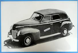 Image result for Black 1939 Mercury