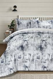 Textured bed and bedding set. Buy Metallic Textured Jacquard Duvet Cover And Pillowcase Set From The Next Uk Online Shop