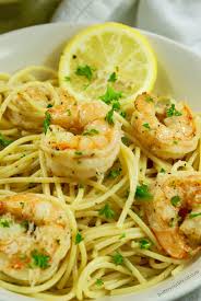 Lemon Garlic Shrimp And Pasta Recipe Garlic Shrimp Pasta Lemon Garlic Pasta Lemon Garlic Shrimp Pasta