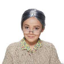 Kid S Old Lady Wig Oriental Trading
