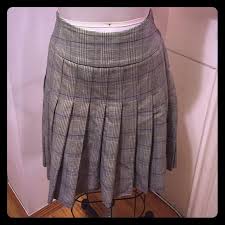 Black And White Checkered Skirt H M H M Plaid Pleated Skirt Sz 4 Plaid Pleated Skirt Hm Skirt Clothes Design