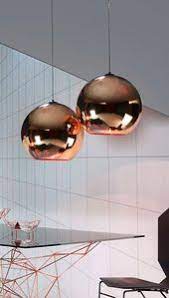 Tom Dixon Copper Round 25 Pendelleuchte Mss02reu Pendelleuchte Moderne Lampen Wohnzimmer Tom Dixon