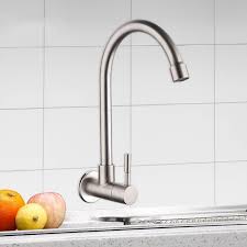 Browse kitchen sink faucets by style, finish, installation type, location and innovation. Wall Mount Kitchen Sink Faucet Paulbabbitt Com