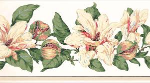 Free shipping for many items! Floral Wallpaper Border Flowers Green 10 25 X 15 Mv2908b Amazon Com