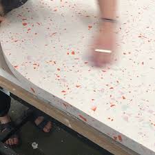 Olivia Aspinall Studio On Instagram The Making Of Here Is Hannah Wiping Down The Large Table Top We Made Last Week Prepari Large Table Table Top Instagram