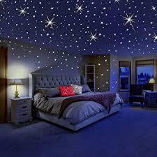 Some snow has melted leaving damp mark on the snowy ground. Amazon Com Glow In The Dark Stars For Ceiling Or Wall Stickers Glowing Wall Decals Stickers Room Decor Kit Galaxy Glow Star Set And Solar System Decal For Kids Bedroom Decoration