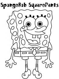 free printable spongebob squarepants coloring pages 