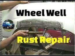 How To Repair A Rust Hole On A Wheel Well Arch Sheet Metal Welding Bondo Youtube Repair Hot Rods Cars Muscle Auto Body