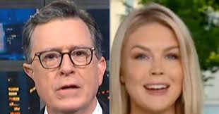 Stephen Colbert 'Absolutely' Rips Karoline Leavitt With Just 1 Simple  Fashion Statement