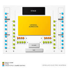 ophelias electric soapbox 2019 seating chart