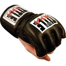 Title Boxing Mma Cage And Competition Gloves Black