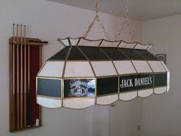 Custom Made Jack Daniels Stained Glass Pool Table Light Pool Table Lighting Glass Light Fixtures Rustic Pool Table Lights