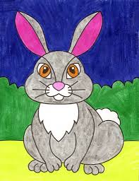 If you have trouble following the steps, try playing the animation. How To Draw The Easter Bunny Art Projects For Kids
