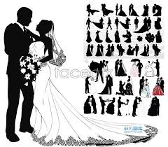 Wedding Silhouette Google Search Wedding People Wedding Silhouette Bride Silhouette
