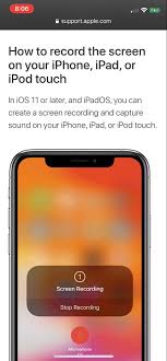 How To Record The Screen On Your Iphone Ipad Or Ipod Touch Apple Support Ipod Touch Ipod