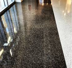Groutless Ezpour Epoxy 158 Terrazzo Flooring Terrazzo Concrete Floors