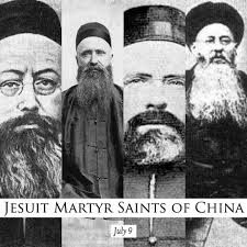 Today is the memorial of #Saints Leo Ignatius Mangin SJ, Paul Denn SJ, Rémy  Isoré SJ, Modeste Andlauer SJ and lay companions Mary Zhu Wu and others.  ⠀⠀⠀⠀⠀⠀⠀⠀⠀ The four French #Jesuit