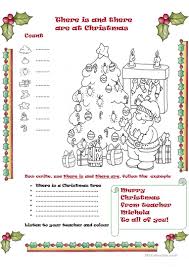 Enjoyable esl printable crossword puzzle worksheets with pictures for kids to study and practise christmas vocabulary. There Is And There Are At Christmas English Esl Worksheets For Distance Learning And Physical Classrooms