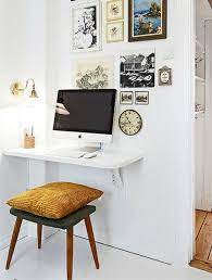 Switching up the furniture arrangement in this small living room created the space needed for a home office. 40 Inspiring Small Home Office Ideas The Nordroom