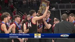 Brownstown Central boys basketball wins first championship