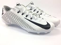 Nike Vapor Carbon 2 0 Elite 2014 Football Cleats Wht Blk 715942 101 Mens Sz 15 Nike Football Cleats Nike Men Cleats