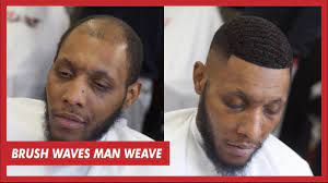 Wear it up with some serious style and learn how to rock a man bun with confidence. Man Weave Brush Wave Unit Tutorial Full Install Youtube