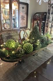 Winter Scape Dough Bowl Arrangement Use What You Got And T Christmas Table Decorations Centerpiece Christmas Table Decorations Beautiful Christmas Decorations