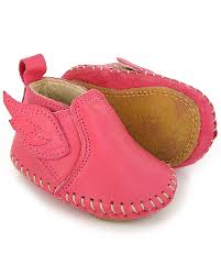 Easy Peasy Bomok Sorbet Shoe Pink Wings Eco Friendly Unisex Bambini