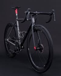 Black And White Bike Color A Dark And Stormy Baumcycles Gth Rolling Ses 5 6 Disc S To Match It S Solid Fade Color Scheme Irideenve Built Bike Riding Benefits Titanium Bike Road Bikes